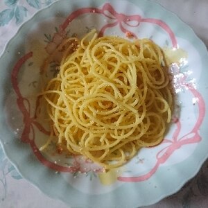 白だしが決め手！たらこパスタ